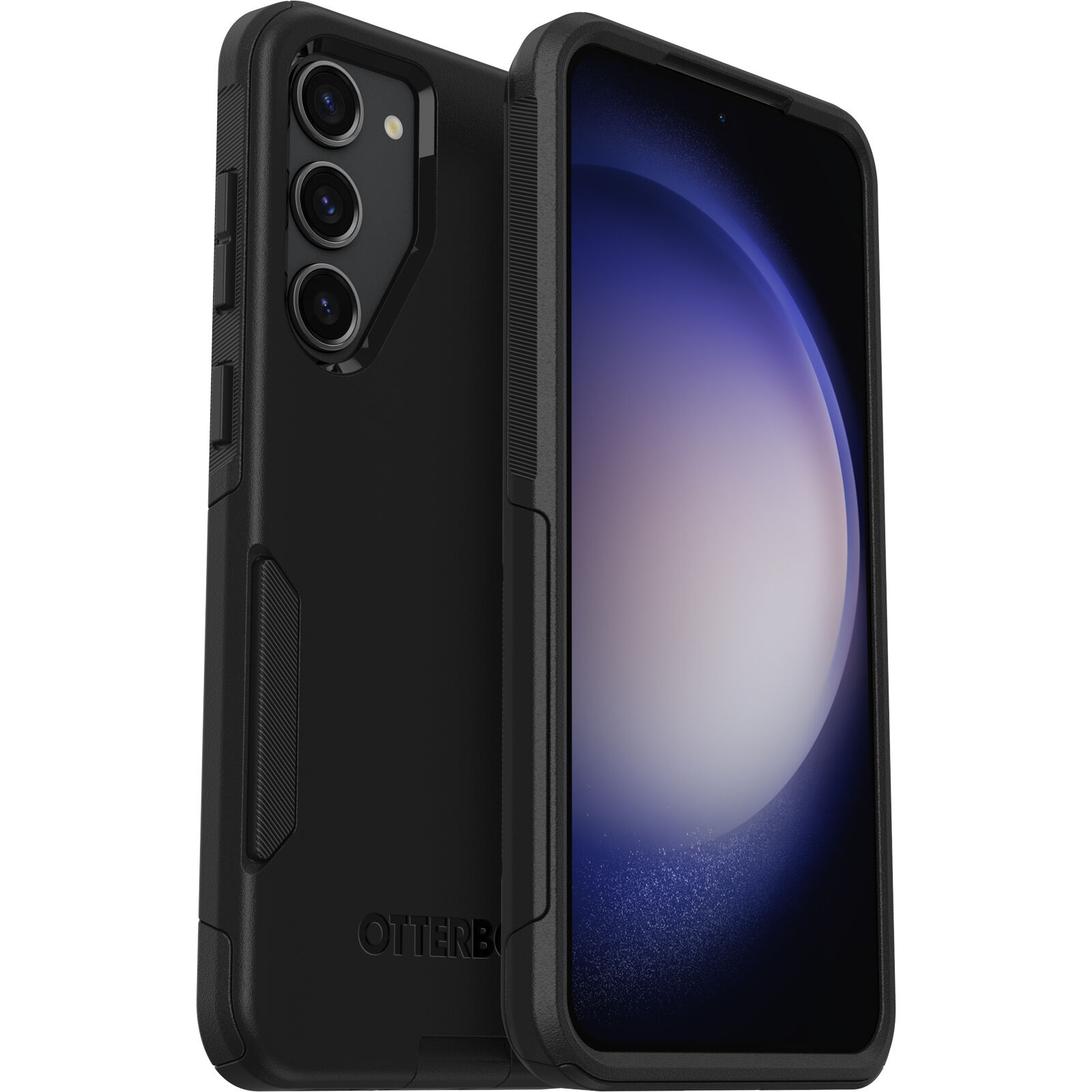 OtterBox Commuter Series Case for Samsung Galaxy S23+ 5G (6.6") Black - Dual-Layer Protection, Antimicrobial, DROP+ Military Grade, Wireless Charging Compatible