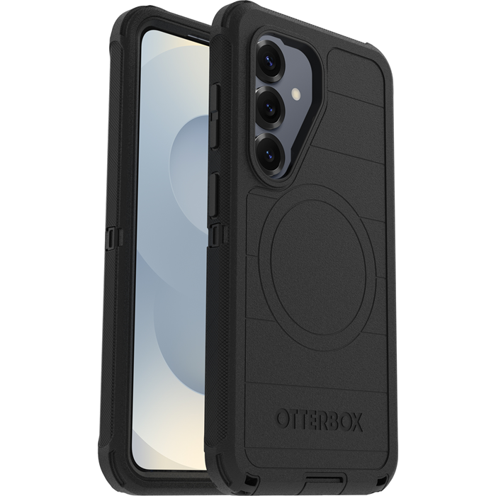 OtterBox Defender Pro Magnets Case for Samsung Galaxy S26 5G (6.3") - DROP+ 7X Military Standard, Tri-Layer, Black