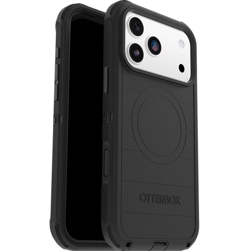OtterBox Defender Pro MagSafe Case for Apple iPhone 17 Pro Max (6.9") - Black, DROP+ 7X Military Grade Protection, Raised Edges, 7-Year Warranty