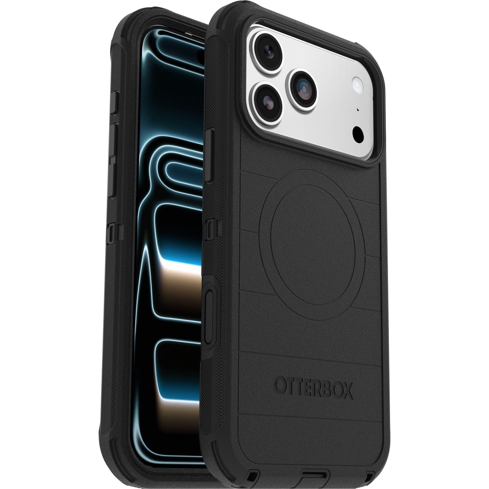 OtterBox Defender Pro MagSafe Case for iPhone 17 Pro Max (6.9") - Black, Camera Control, 7-Year Warranty