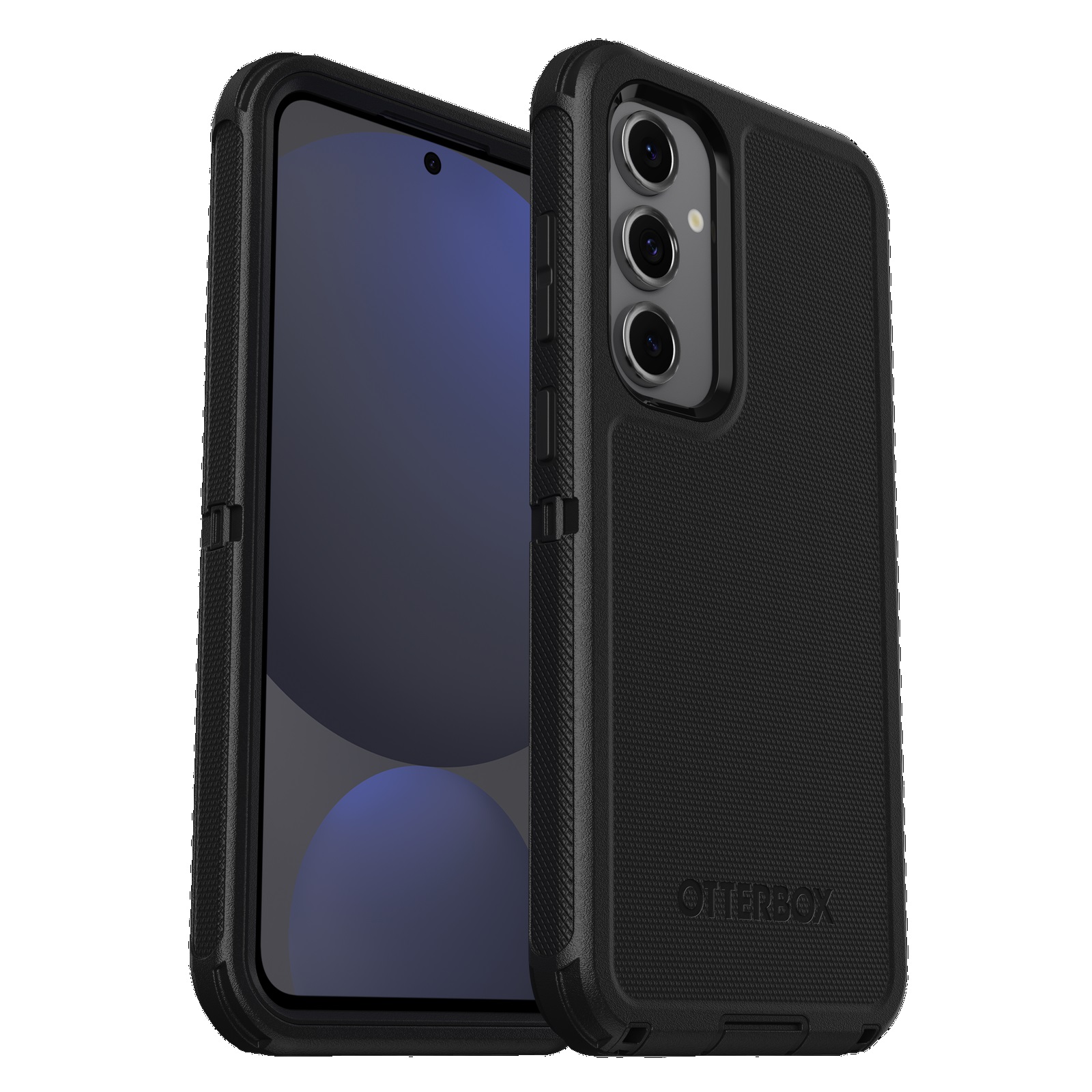 OtterBox Defender Series Case for Samsung Galaxy S24 FE 5G (6.7") - Black, DROP+ Military Grade Protection, Multi-Layer, Port Covers, 7 Years Warranty