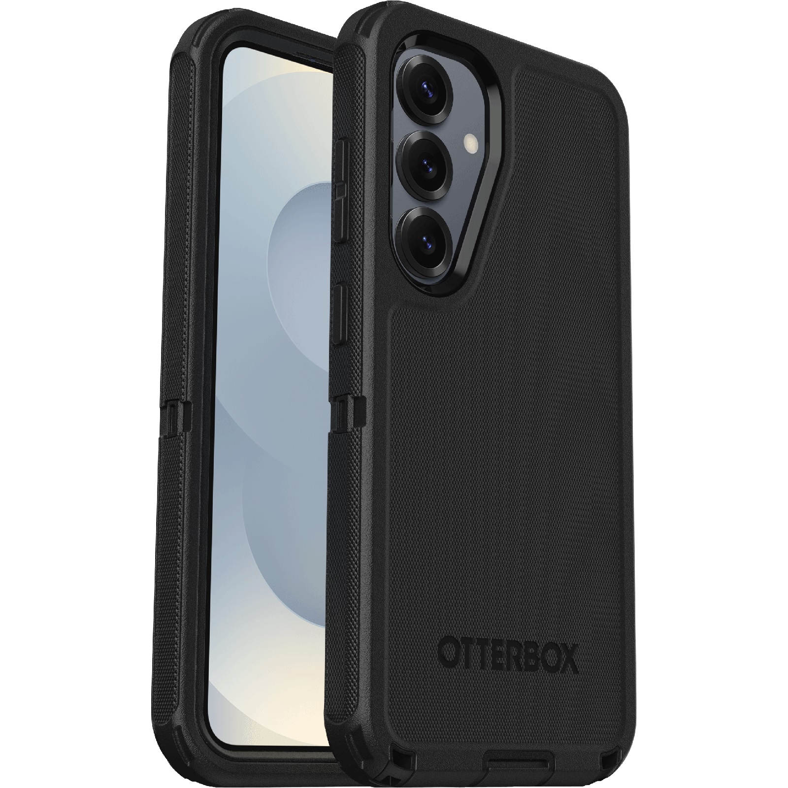 OtterBox Defender Series Case for Samsung Galaxy S25 5G / S24 5G (6.2") - Black, DROP+ Military Grade Protection, 7-Year Warranty