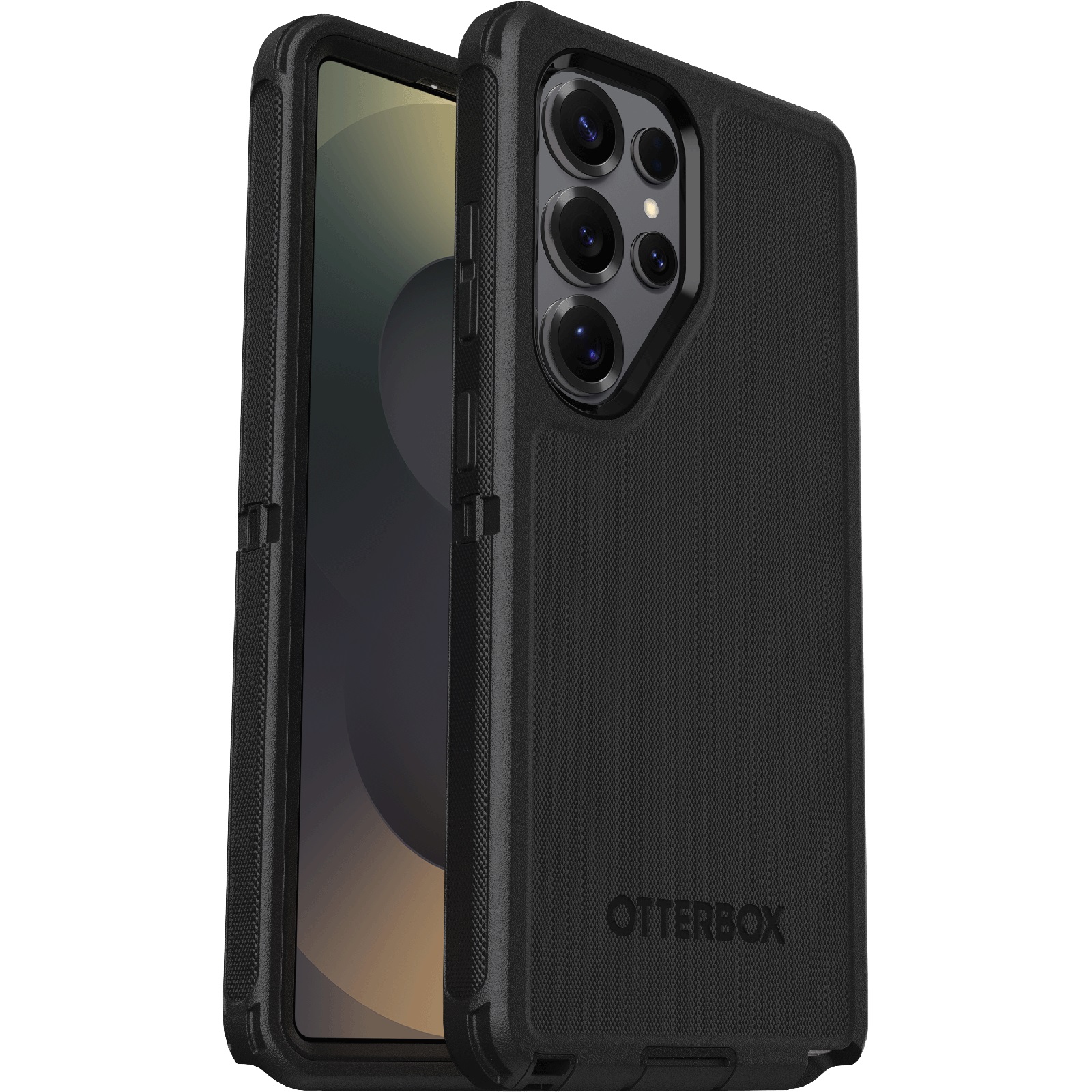 OtterBox Defender Series Case for Samsung Galaxy S25 Ultra 5G (6.9") - Black, DROP+ Military Grade Protection, Wireless Charging Compatible, 7 Years Warranty