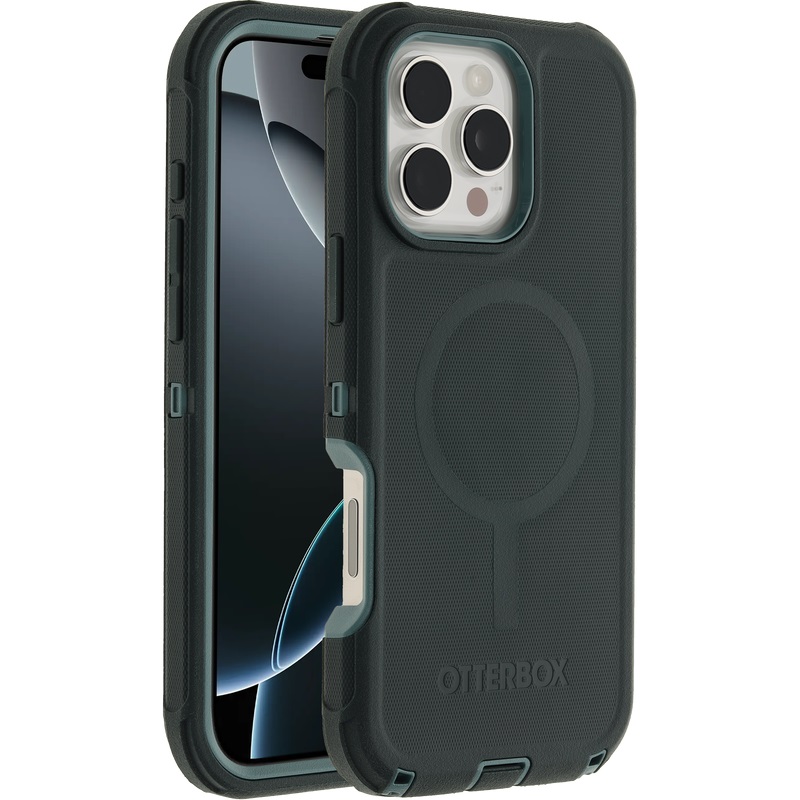 OtterBox Defender Series MagSafe Case for iPhone 16 Pro Max (6.9") - Sagebrush Green, Tri-Layer Drop+ Protection, 7X Military Standard, 7 Years Warranty