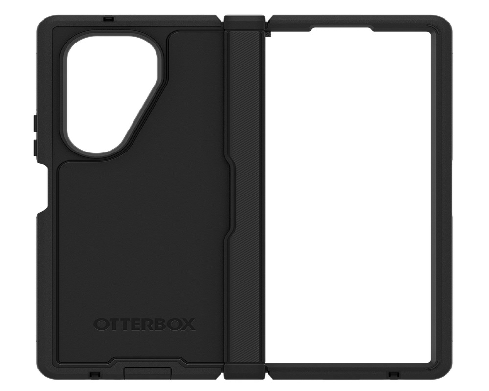 OtterBox Defender XT Pro Magnets Case for Samsung Galaxy Z Fold7 5G (8.0") - Black, Military Grade Protection, Wireless Fast Charging up to 15W, 7 Years Warranty