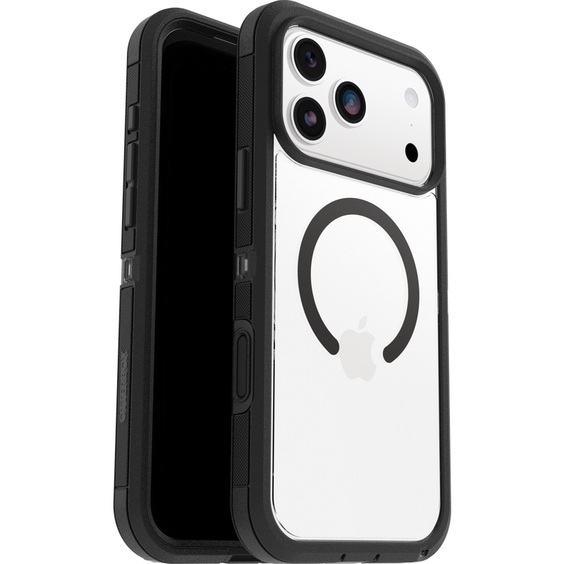 OtterBox Defender XT Pro MagSafe Case for Apple iPhone 17 Pro Max (6.9") Dark Side Clear/Black - 7X Military Drop Tested, 7-Year Warranty