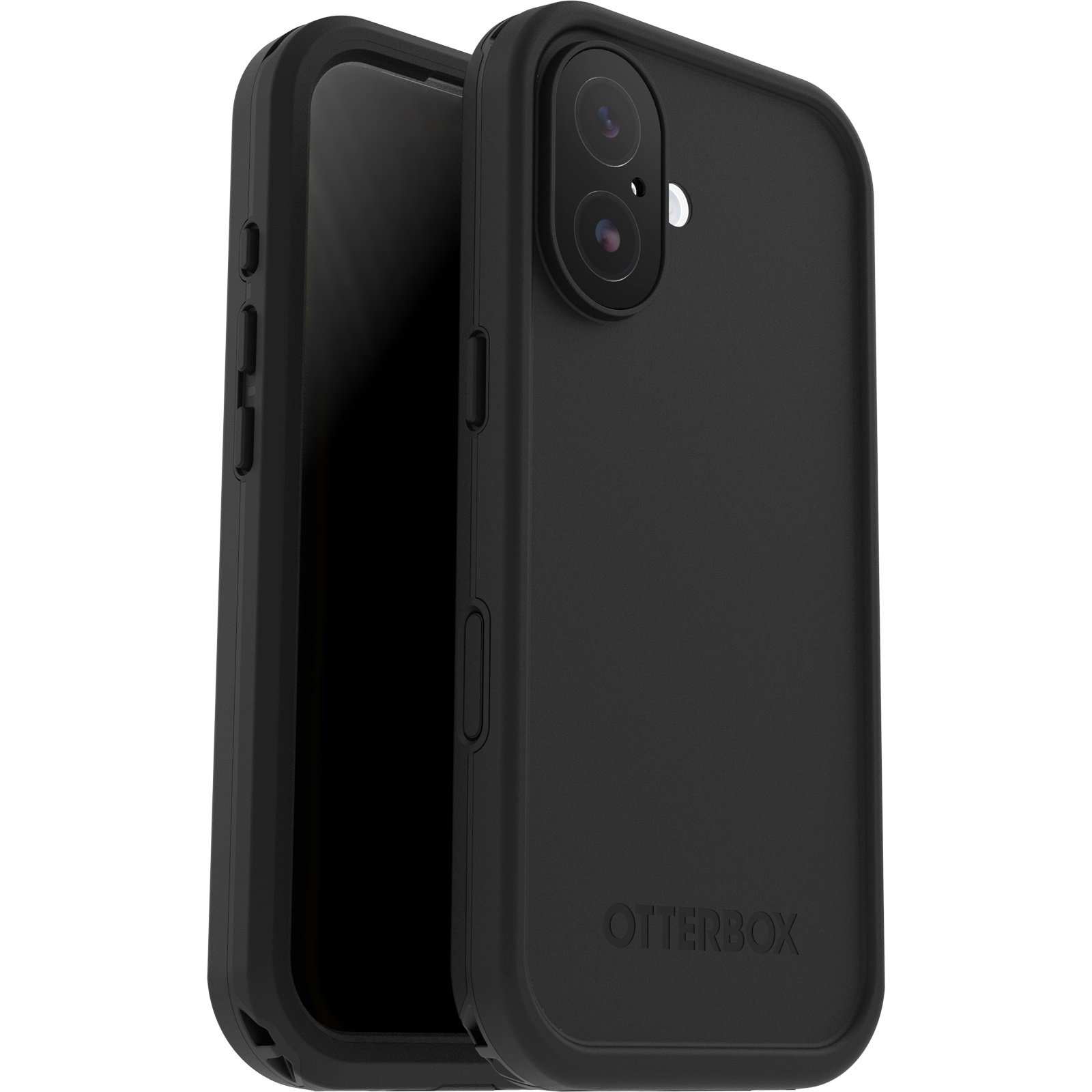 OtterBox Frē Series MagSafe Waterproof Case for Apple iPhone 17 (6.3") - Black, Military Standard Drop+ Protection, Camera Control, 7-Year Warranty