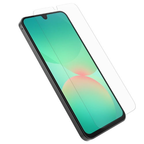 OtterBox Glass Screen Protector for Samsung Galaxy A26 5G (6.7") - Clear Tempered Aluminosilicate Glass with 9H Hardness, Drop & Scratch Protection