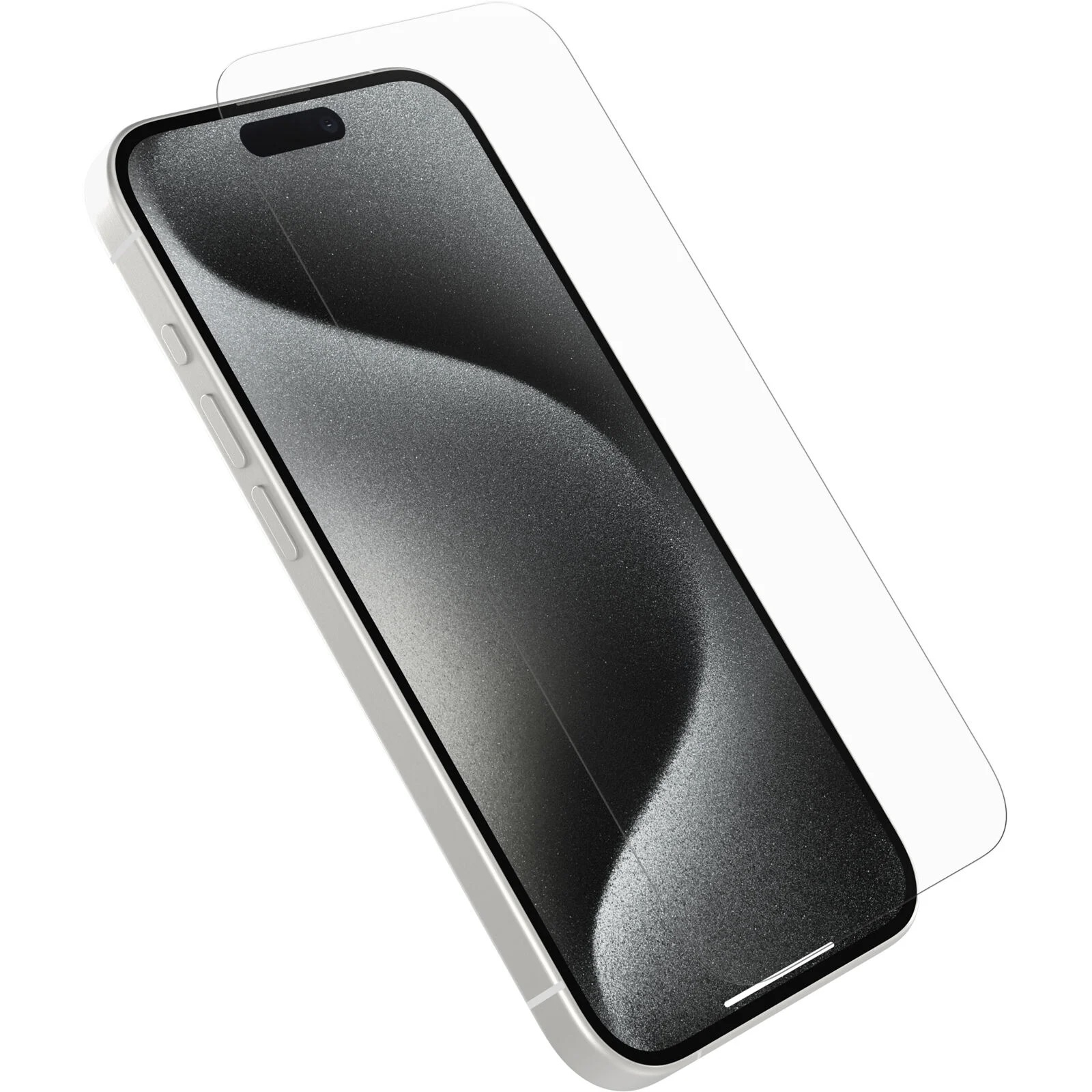 OtterBox Premium Glass Antimicrobial Screen Protector for Apple iPhone 15 Pro Max 6.7" - 9H Hardness, Drop+ 3ft Protection, Fingerprint Resistant, 2-Year Warranty
