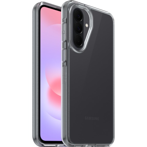 OtterBox React Clear Case for Samsung Galaxy A37 5G 6.7" with Antimicrobial Protection & DROP+ Military Standard, Raised Edges, 7-Year Warranty