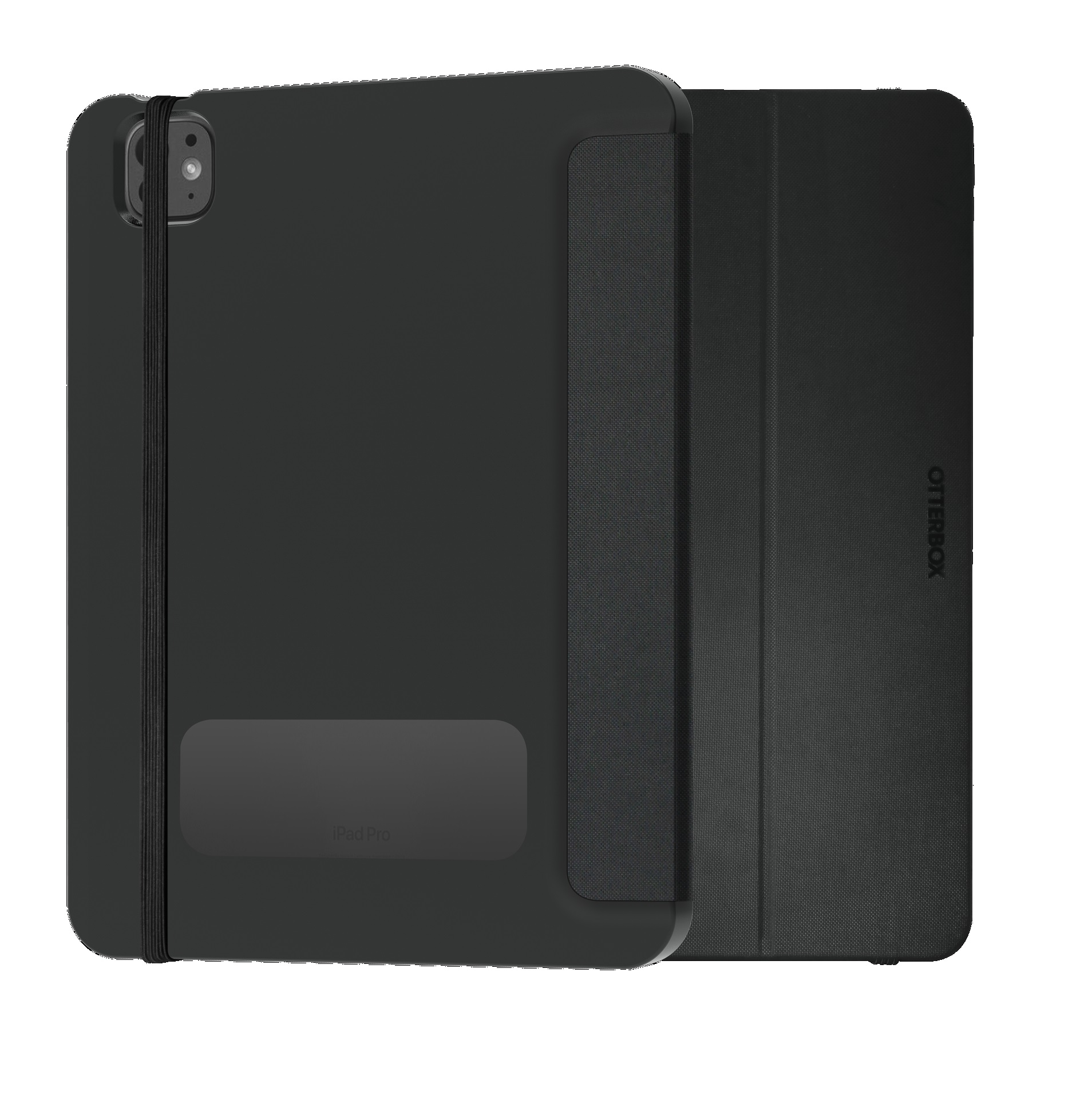 OtterBox React Folio Case for Apple iPad Pro 11-inch (5th Gen M4) – Black, DROP+ Military Standard Protection, Pencil Holder, Multi-Position Stand