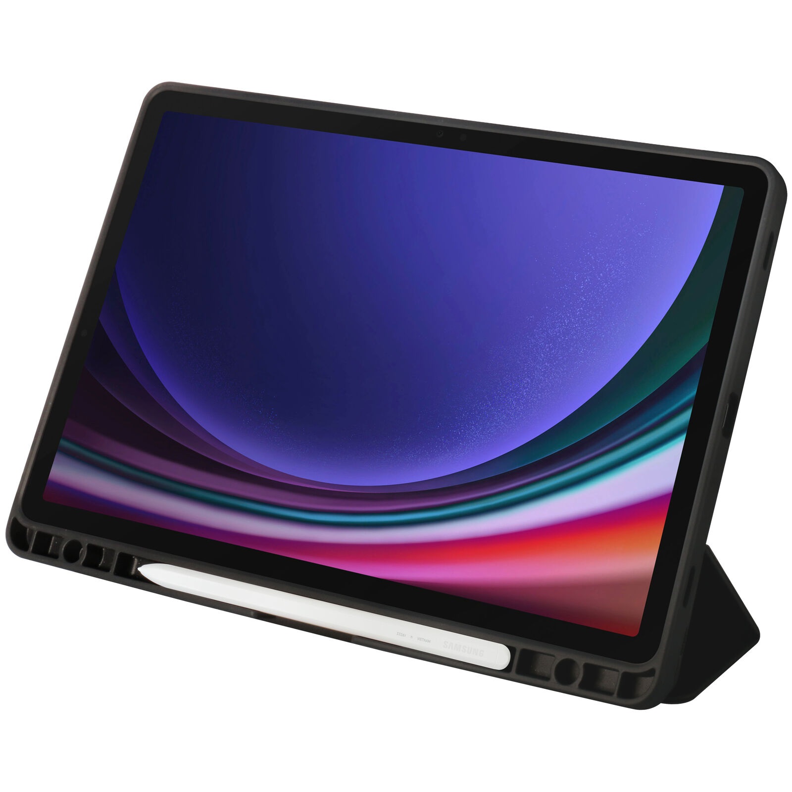 OtterBox React Folio Case for Samsung Galaxy Tab S9/S10 11-Inch - DROP+ Military Standard Protection, Pencil Holder, Raised Edges, 7-Year Warranty