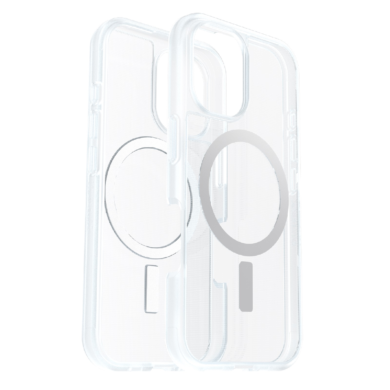 OtterBox React MagSafe Clear Case for Apple iPhone 16 (6.1") | Military Drop+ Protection, Ultra-Thin Hard Shell with Soft Grip Edges, Wireless Charging Compatible