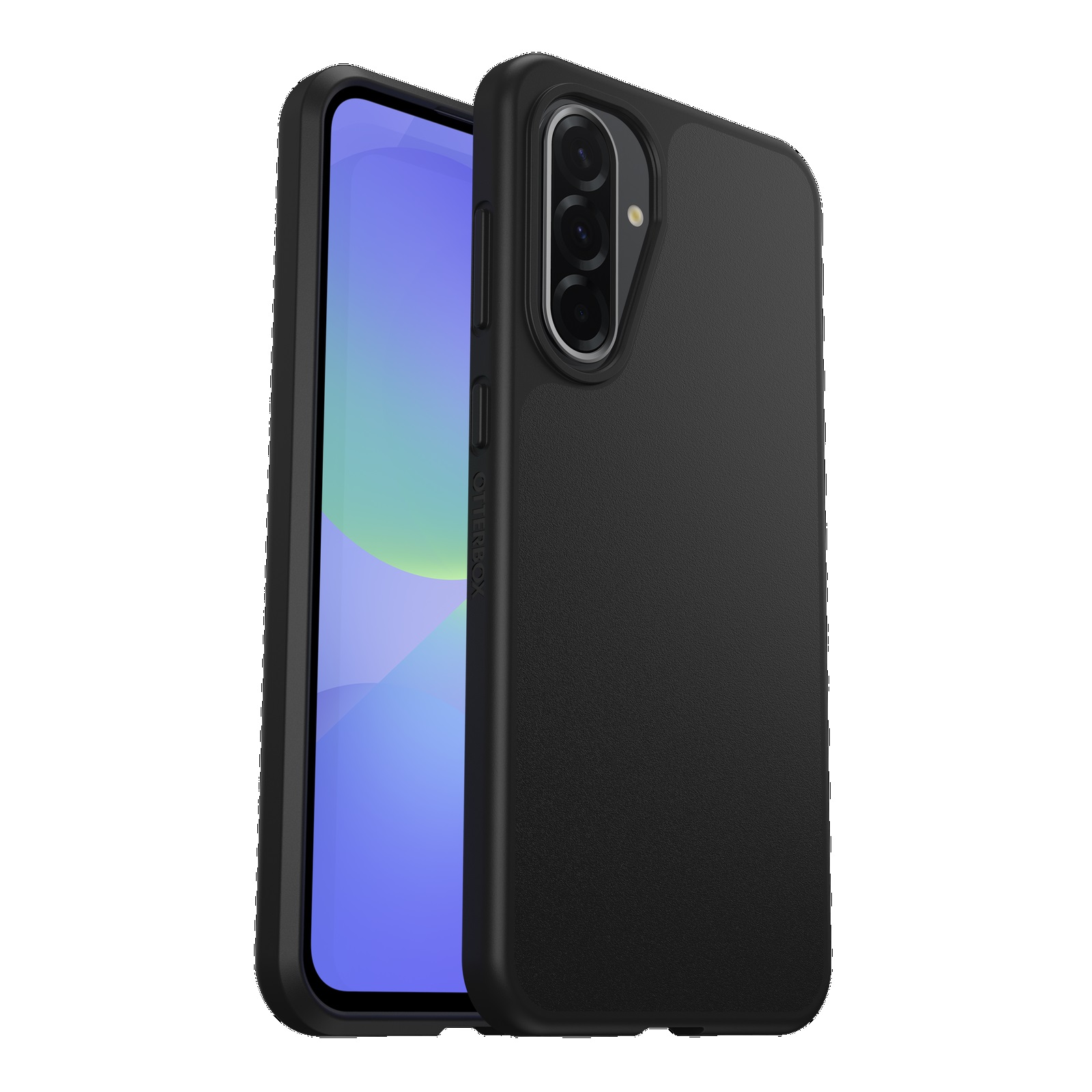 OtterBox React Series Ultra-Thin Hard Case for Samsung Galaxy A36 5G (6.7") - Black, DROP+ Military Standard Protection, Antimicrobial, Wireless Charging Compatible, 7 Years Warranty