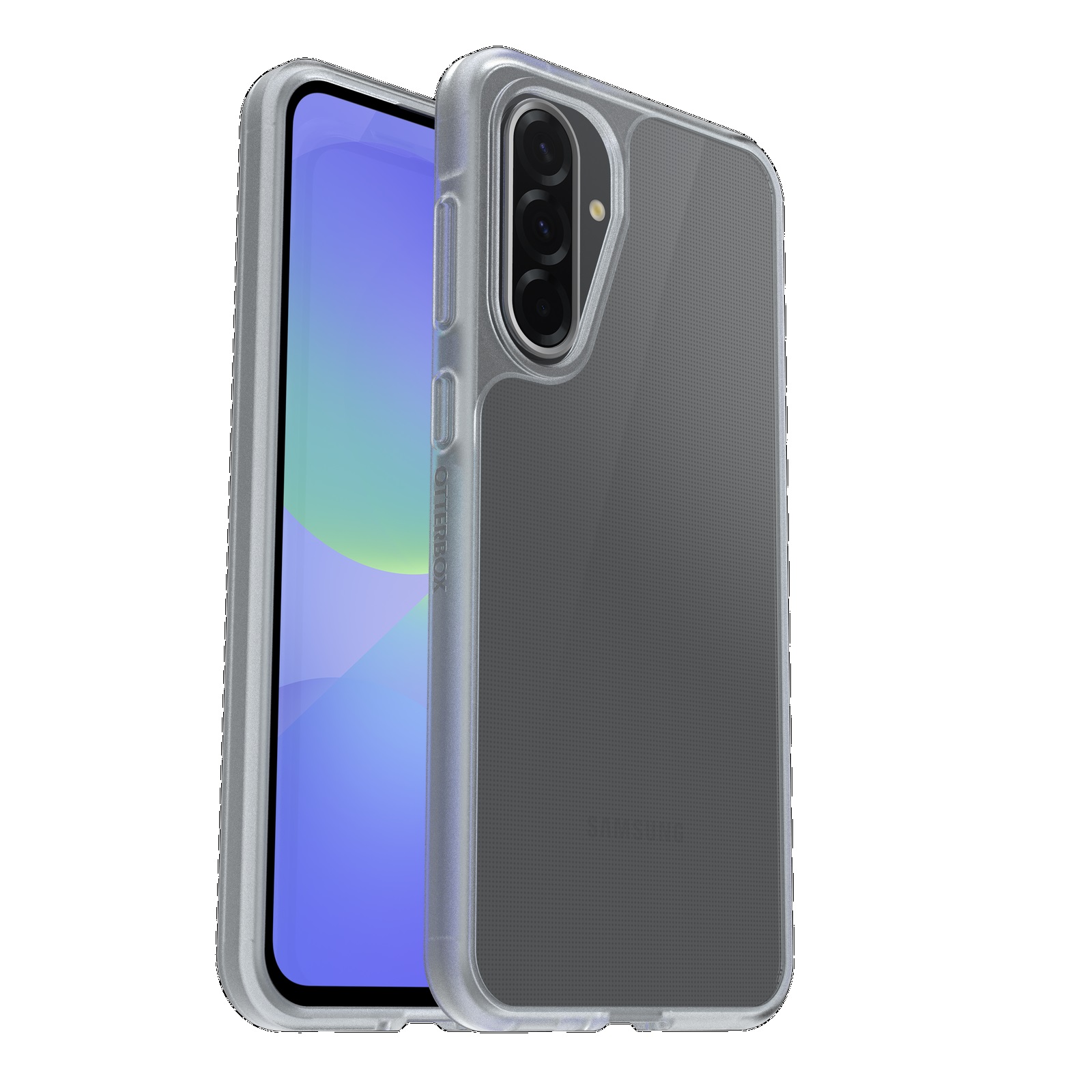 OtterBox React Ultra-Thin Clear Case for Samsung Galaxy A36 5G - Drop+ Military Standard Protection, Antimicrobial, Raised Edges, Wireless Charging Compatible