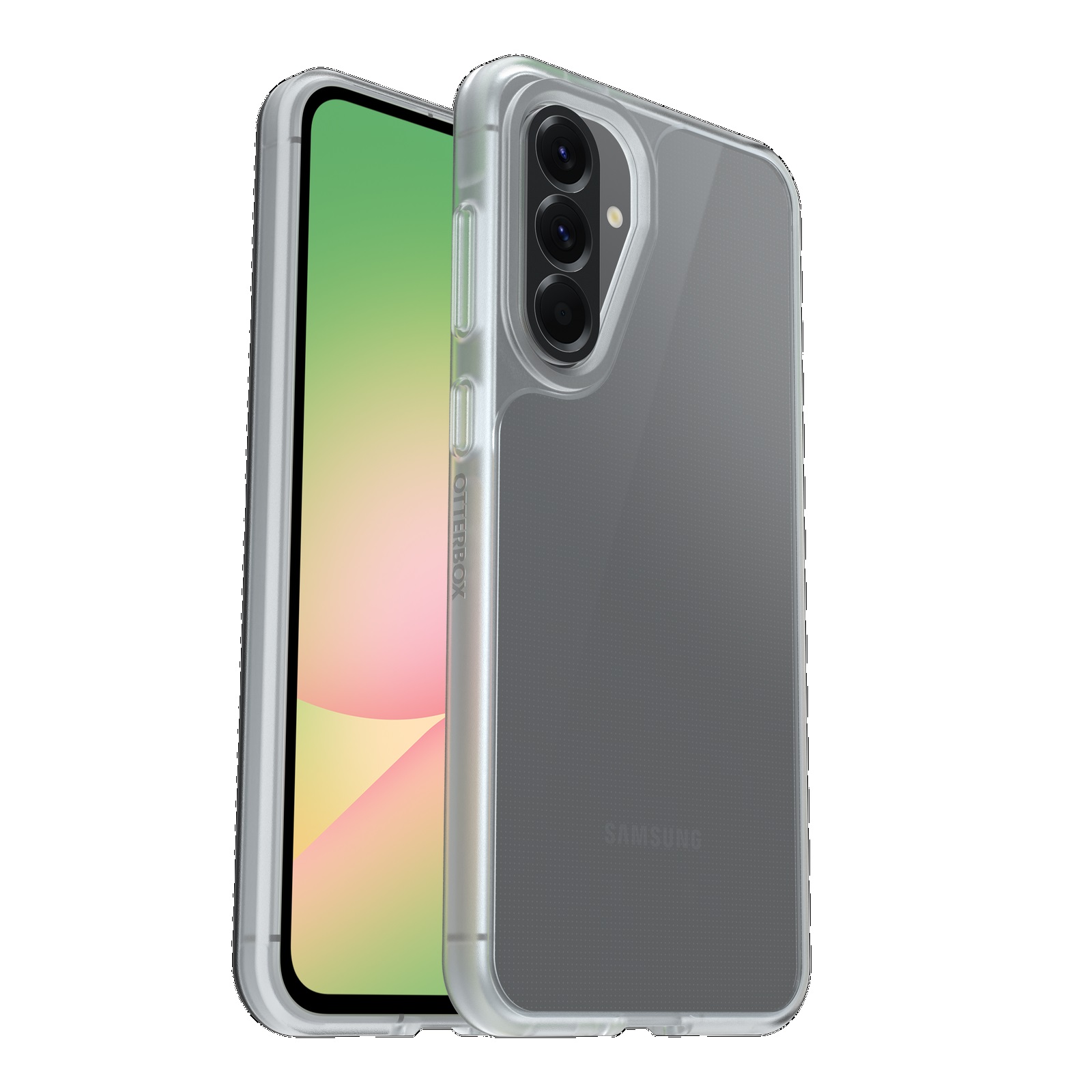 OtterBox React Ultra-Thin Clear Protective Case for Samsung Galaxy A56 5G (6.7") - Drop+ Military Standard, Antimicrobial, Raised Edges, Wireless Charging Compatible, 7 Year Warranty