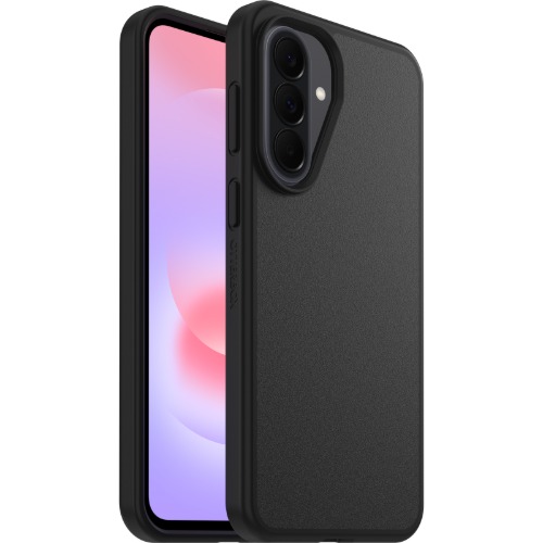 OtterBox React Ultra-Thin Protective Case for Samsung Galaxy A37 5G - Black, DROP+ Military Standard, Antimicrobial, Raised Edges, 7-Year Warranty