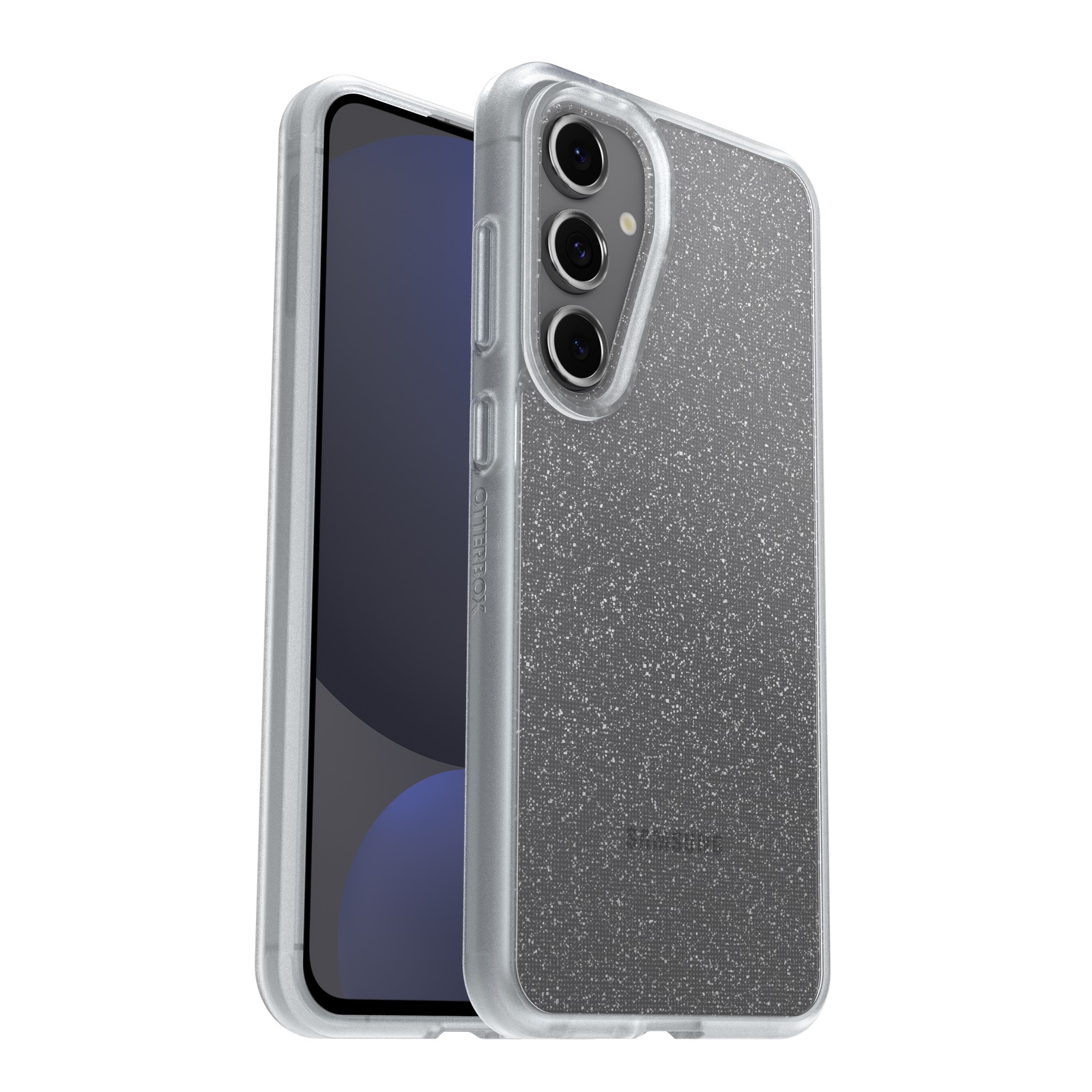 OtterBox React Ultra-Thin Protective Case for Samsung Galaxy S24 FE 5G (6.7") Stardust Clear with DROP+ Military Standard, Soft Grip, Wireless Charging Compatible