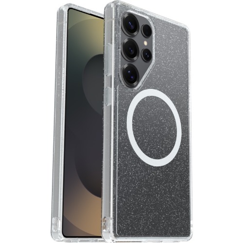 OtterBox Symmetry Clear Magnets Case for Samsung Galaxy S25 Ultra 5G (6.9") – Ultra-Slim, 15W Qi2 Wireless Charging, DROP+ Military Protection