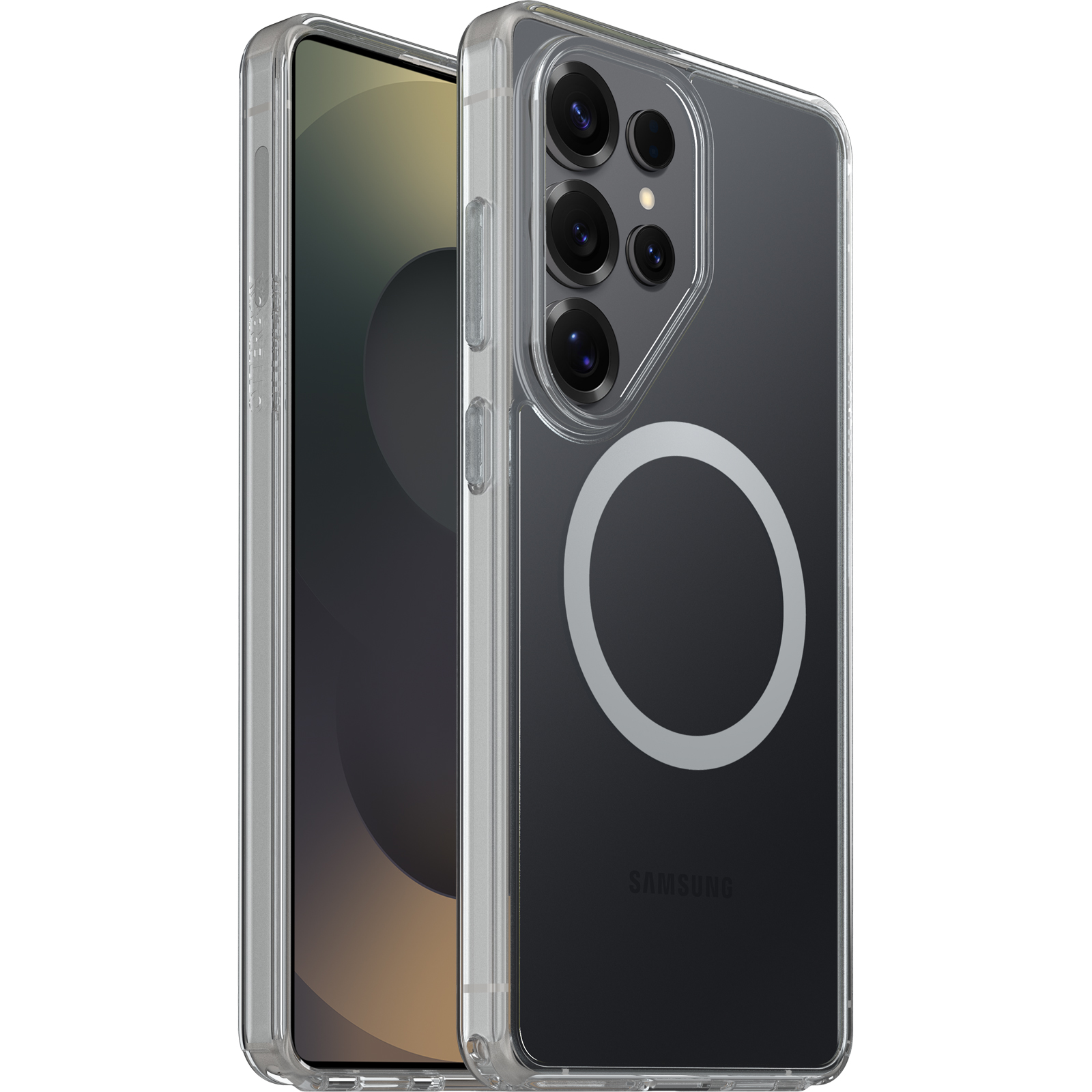 OtterBox Symmetry Clear Magnets Case for Samsung Galaxy S26 Ultra 5G - Slim Clear Protective Cover with Built-in Magnets, Drop+ Military Standard, Raised Edges, 7-Year Warranty