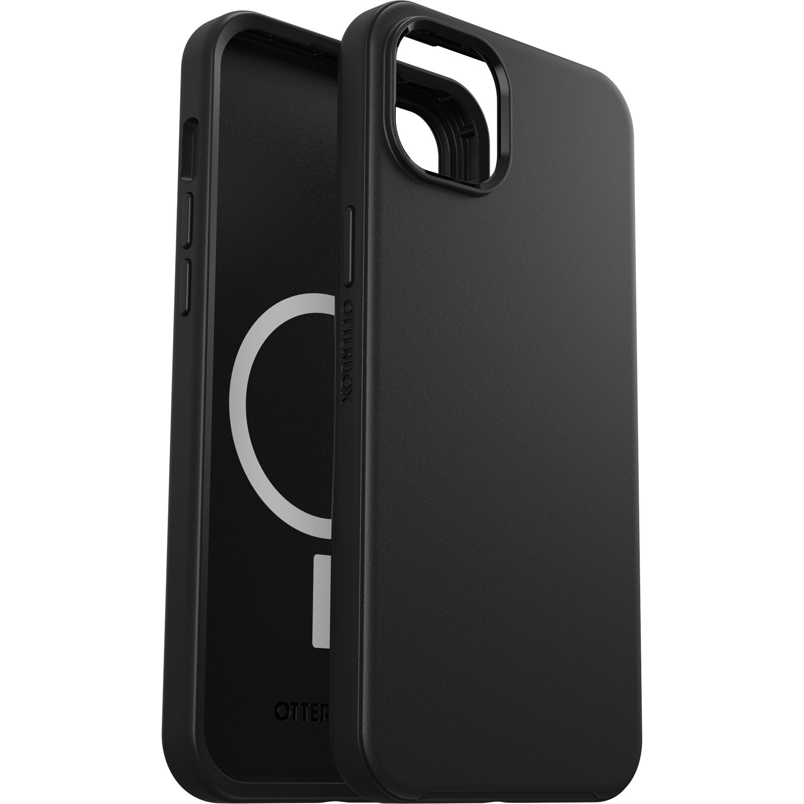 OtterBox Symmetry+ MagSafe Case for Apple iPhone 14 Plus Black - DROP+ Military Grade Protection, Antimicrobial, Ultra-Sleek Design