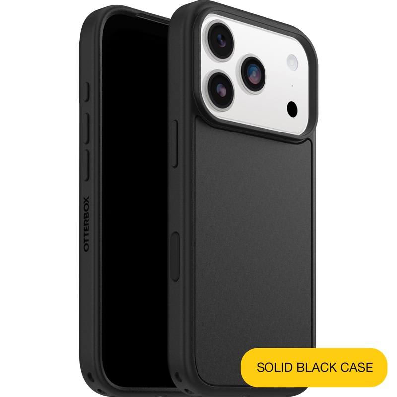 OtterBox Symmetry MagSafe Case for Apple iPhone 17 Pro (6.3") Black - DROP+ Military Grade Protection, Raised Edges, Integrated Camera Control, 7-Year Warranty