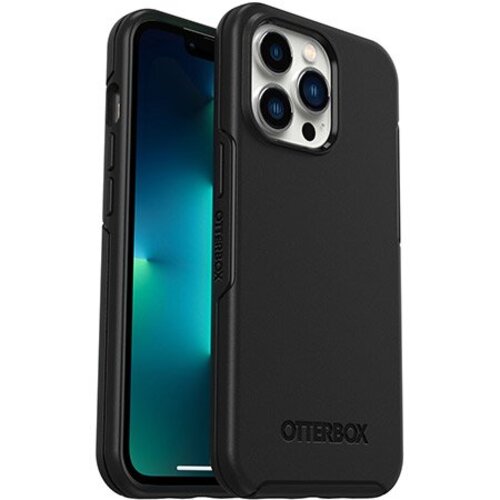 OtterBox Symmetry Series Black Case for iPhone 13 Pro with DROP+ Military Grade Protection & Antimicrobial Technology