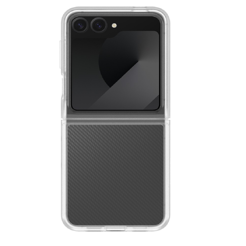 OtterBox Thin Flex Clear Case for Samsung Galaxy Z Flip7 5G (6.9") - Military Grade Drop Protection, Ultra-Slim, Wireless Charging Compatible, 7-Year Warranty