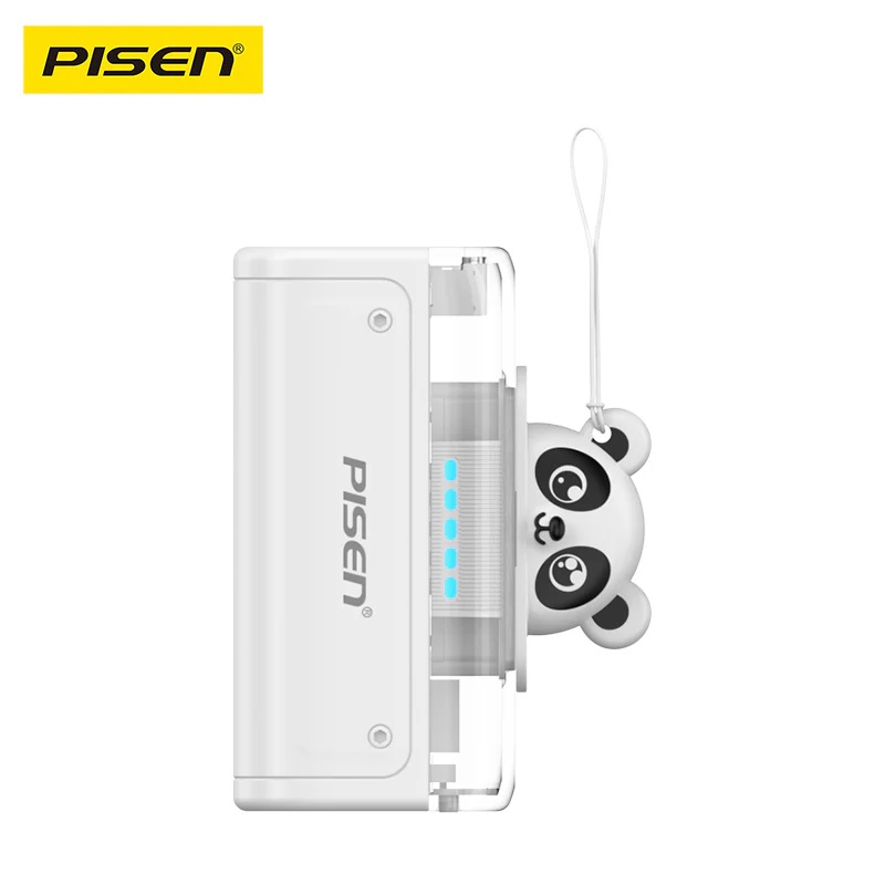 PISEN Power Tiny TP-D139 22.5W 5000mAh Mini Power Bank with USB-A + USB-C, Foldable Plug & Built-in Stand, CCC Certified Portable Charger