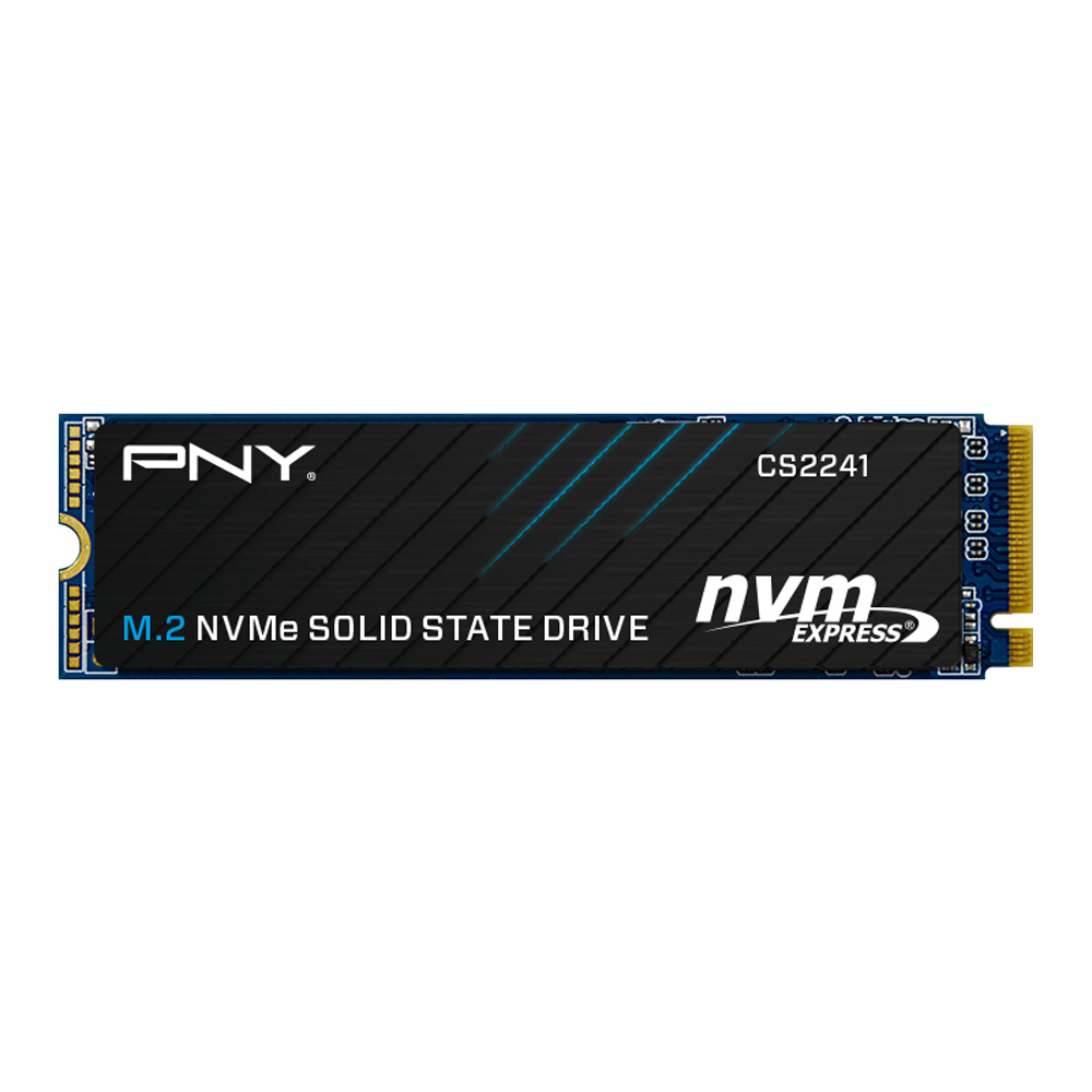 PNY CS2241 500GB NVMe Gen4x4 M.2 2280 SSD - 4700MB/s Read, 1700MB/s Write, 5-Year Warranty