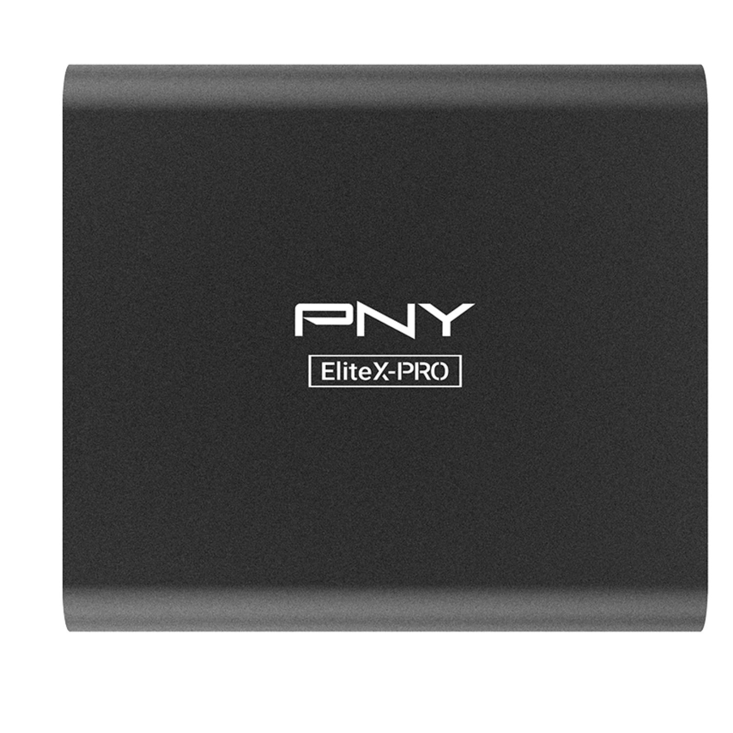 PNY Elite-X Gen 2 USB 3.2 Gen 2x2 Type-C Portable SSD 4TB - High-Speed External Storage with Aluminum Compact Design