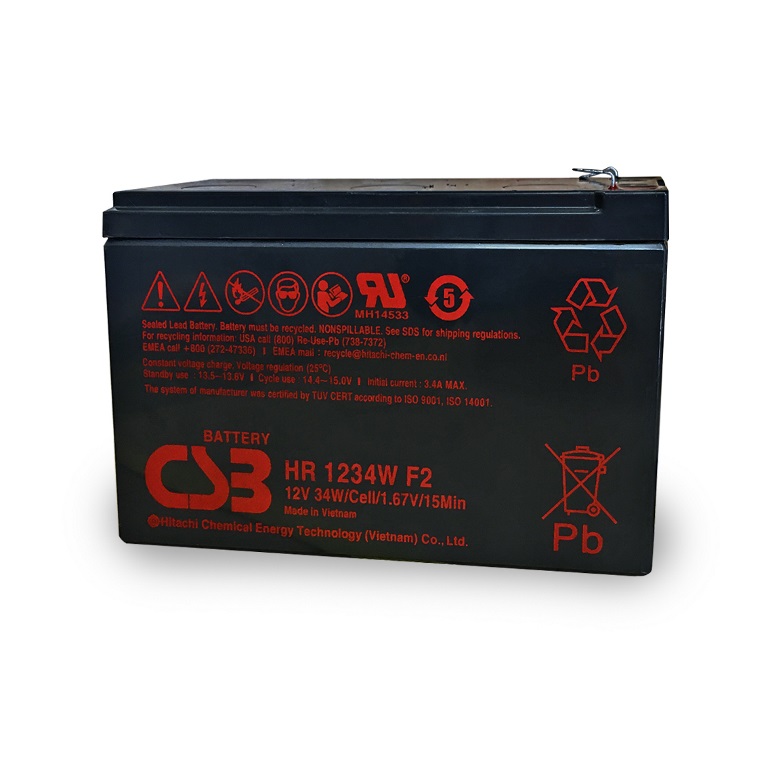 PowerShield 12V 9Ah Sealed Lead Acid AGM Replacement Battery with 3-5 Year Design Life for PowerShield UPS Models