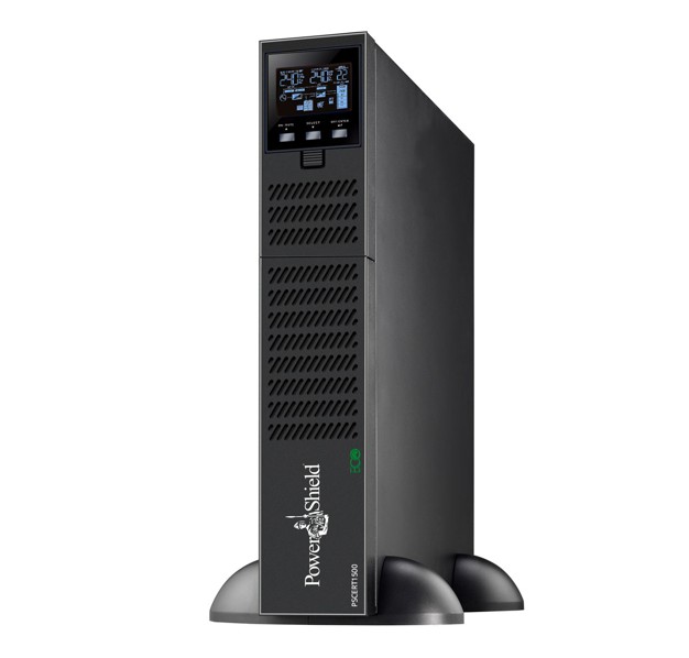PowerShield Centurion RT 1500VA/1350W True Online Double Conversion Rack/Tower UPS with Hot-Swappable Batteries & Advanced ECO Mode