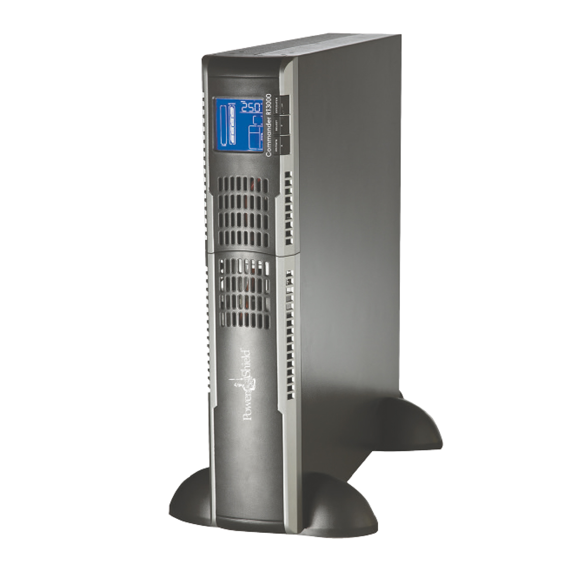 PowerShield Commander RT 3000VA 2700W Line-Interactive UPS with Pure Sine Wave Output, Hot-Swappable Batteries, Rack/Tower 2U Design, 240VAC Input