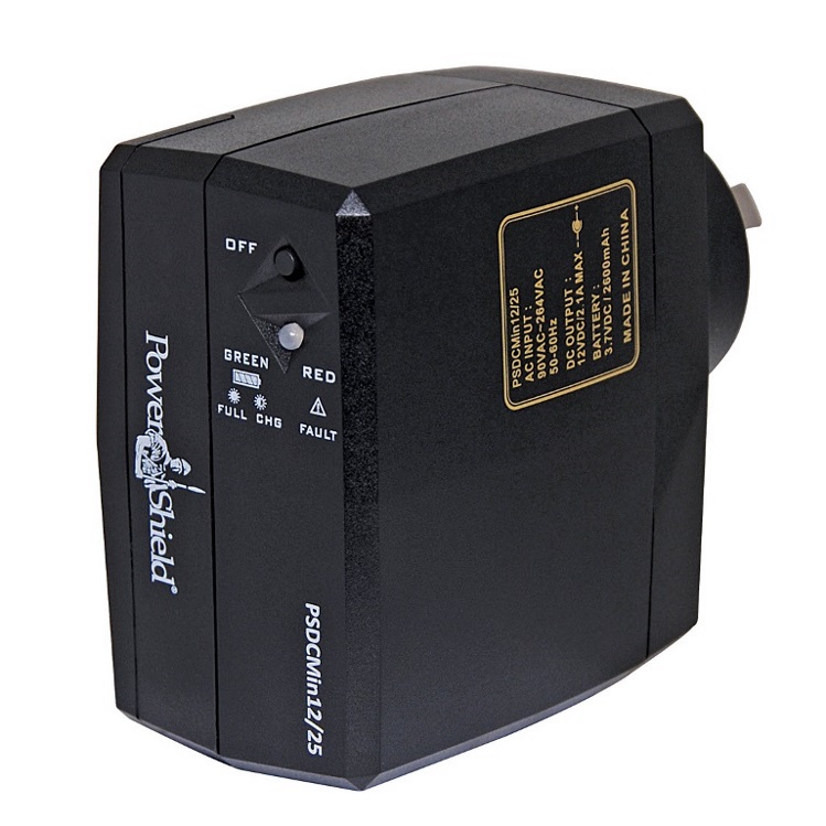 PowerShield DC Mini 12V 18W (1.5A) Plug Pack UPS - Compact DC Backup for Routers, Modems & Surveillance Systems