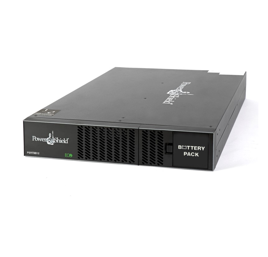 PowerShield PSRTBB12 Extended Battery Module 2U Rack-Mount for PSCRT3000, PSCERT2000 & PSCERT3000 UPS — 12x 12V 9Ah AGM Batteries for Extended Runtime