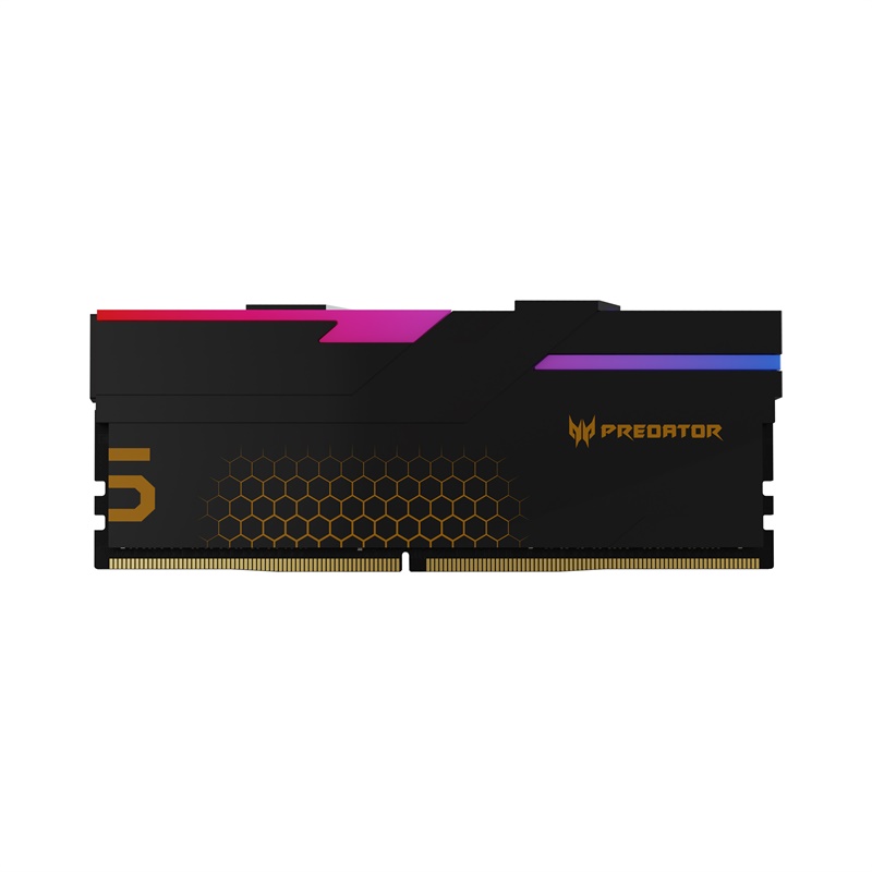 Predator Hermes DDR5 32GB (16GBx2) 6400MHz CL32 RGB Gaming Memory Kit Black
