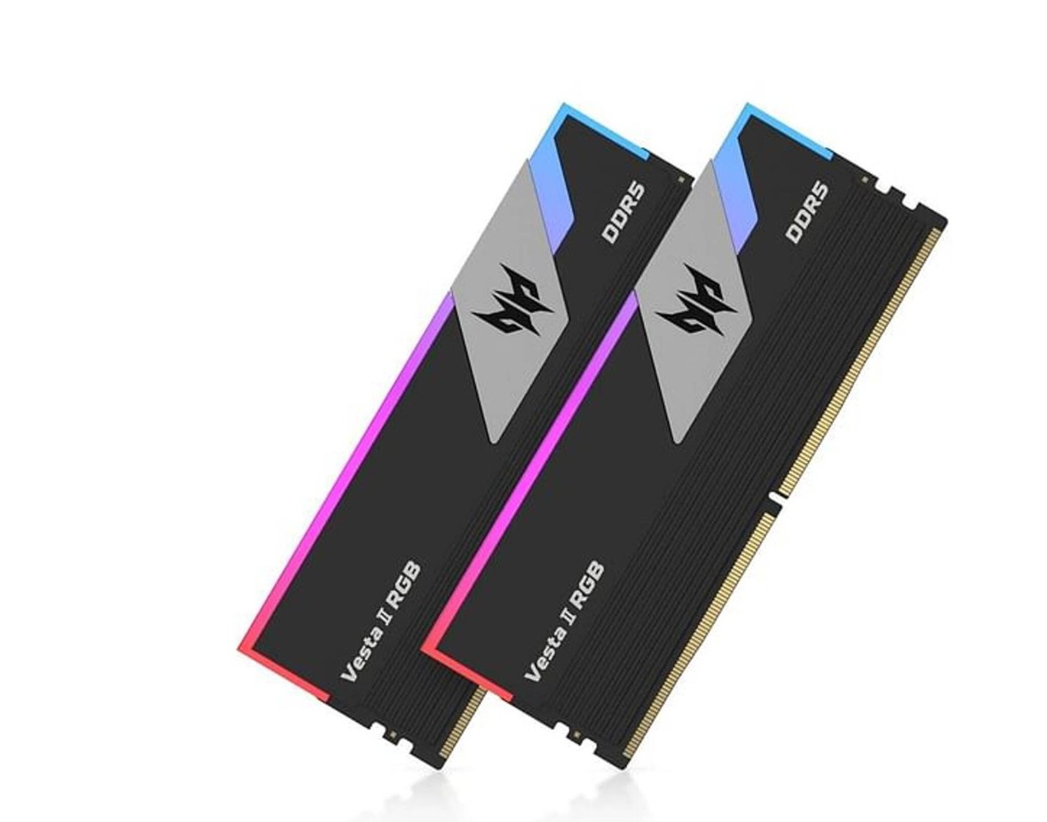 Predator Vesta II DDR5 RGB 32GB (16GBx2) 6000MHz CL36 Desktop Memory Kit