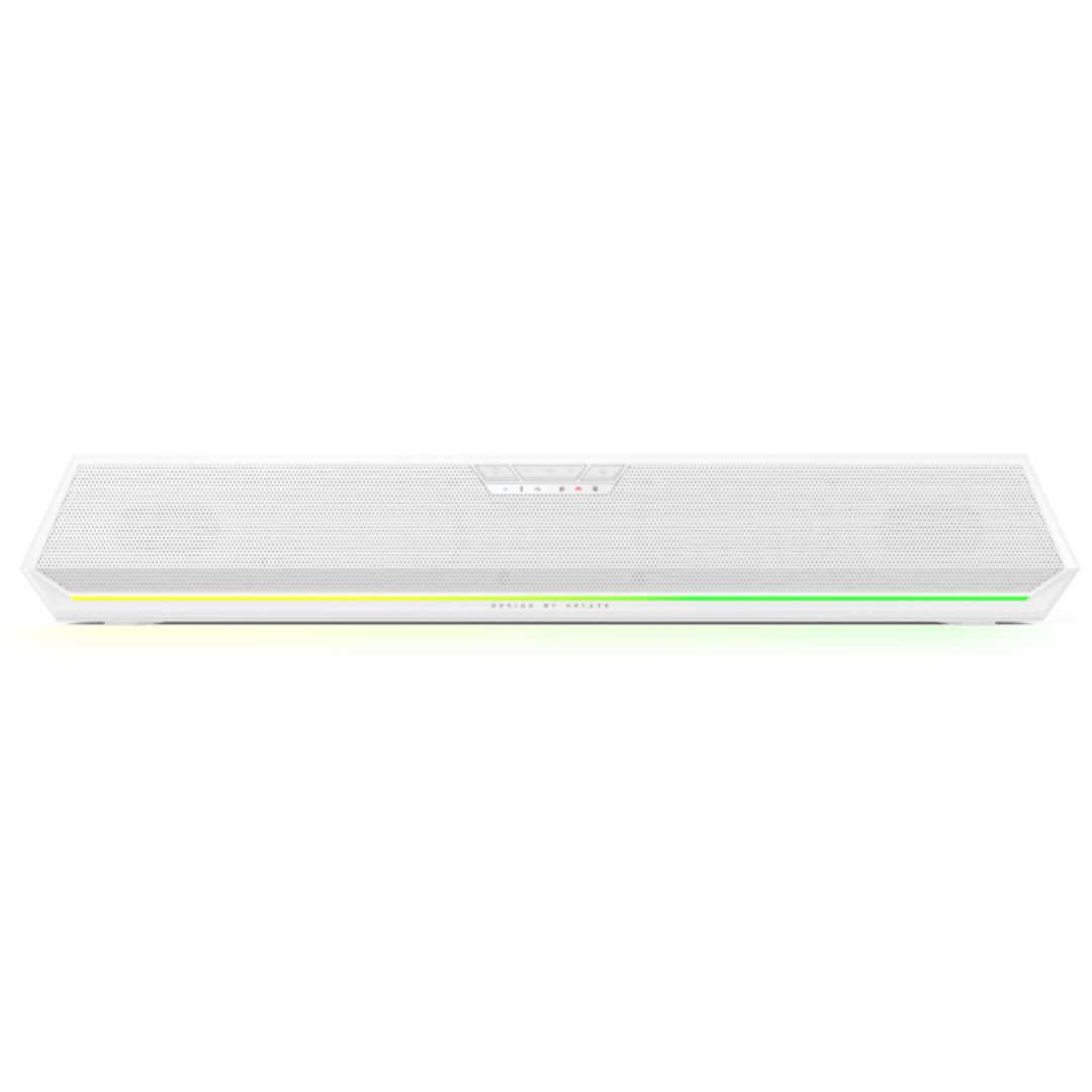 Edifier G1500 BAR WHITE 7.1 Surround Sound Gaming Speaker with Detachable Mic & RGB Lighting