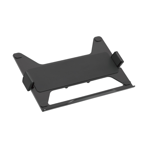 Brateck Universal Aluminum Laptop Holder for Monitor Arms, Fits 11.6-17.3" Laptops up to 9kg, VESA 75x75 Compatible, Black