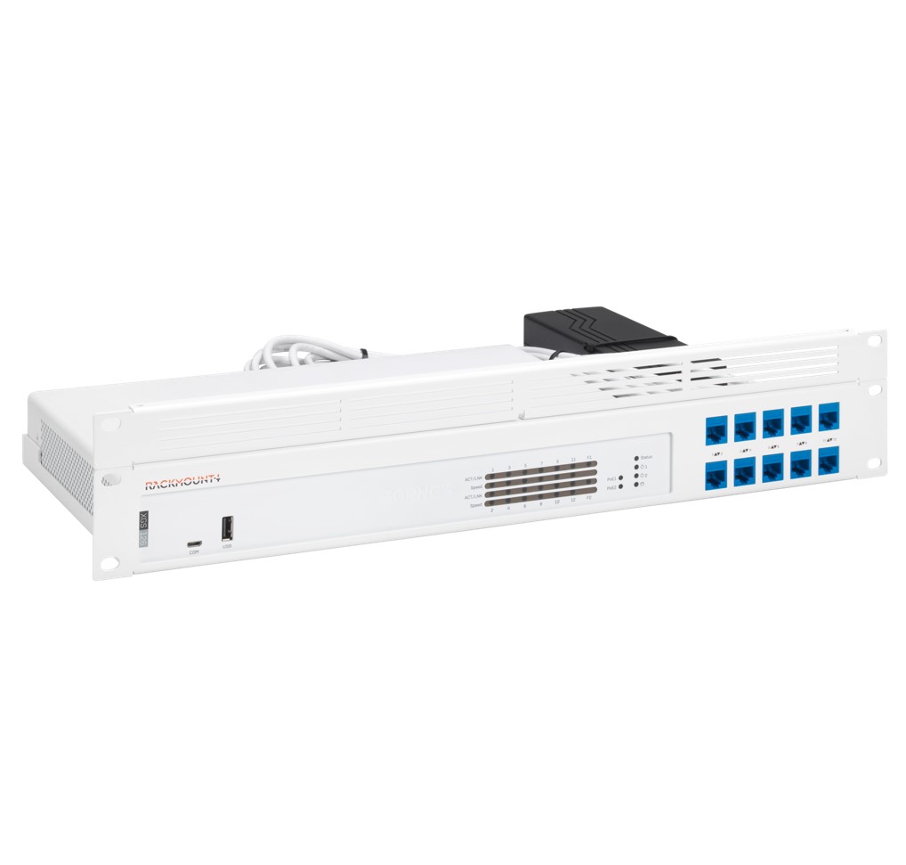 Rackmount.IT RM-SR-T12 Rack Mount Kit for Sophos XGS 116-138 Desktop Appliances 1.3U 19" Rack