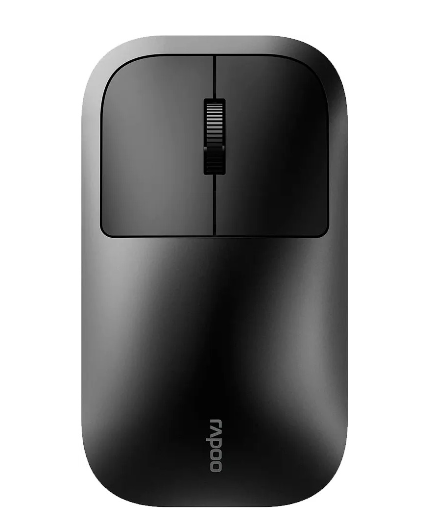 RAPOO M700 Silent Wireless Mouse – Multi-Mode Bluetooth 5.0 & 2.4GHz, Adjustable 1300 DPI, Long Battery Life with Wireless Charging, Ambidextrous Metal Design
