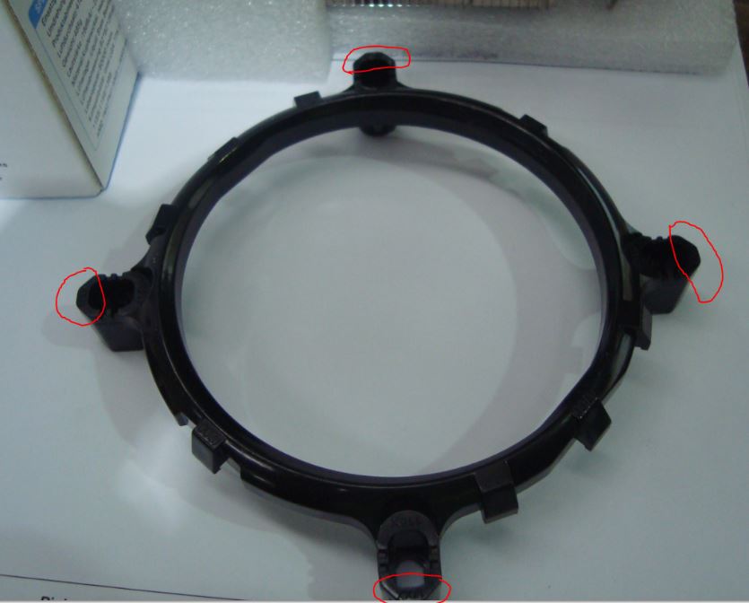 Antec CPU Air Cooler Bracket for Intel LGA 1700 - Compatible with A30, A40 Pro, C40, C400, C400 Glacial, A400 RGB Coolers