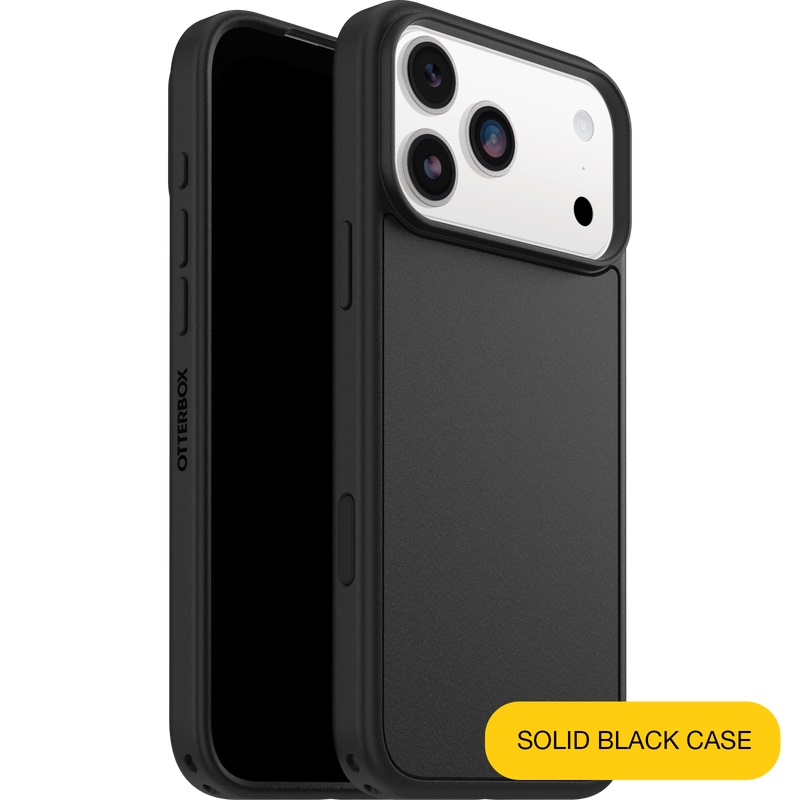 OtterBox Symmetry MagSafe Case for iPhone 17 Pro Max - Black, DROP+ 3X Military Standard Protection, Integrated Camera Control, Slim Profile