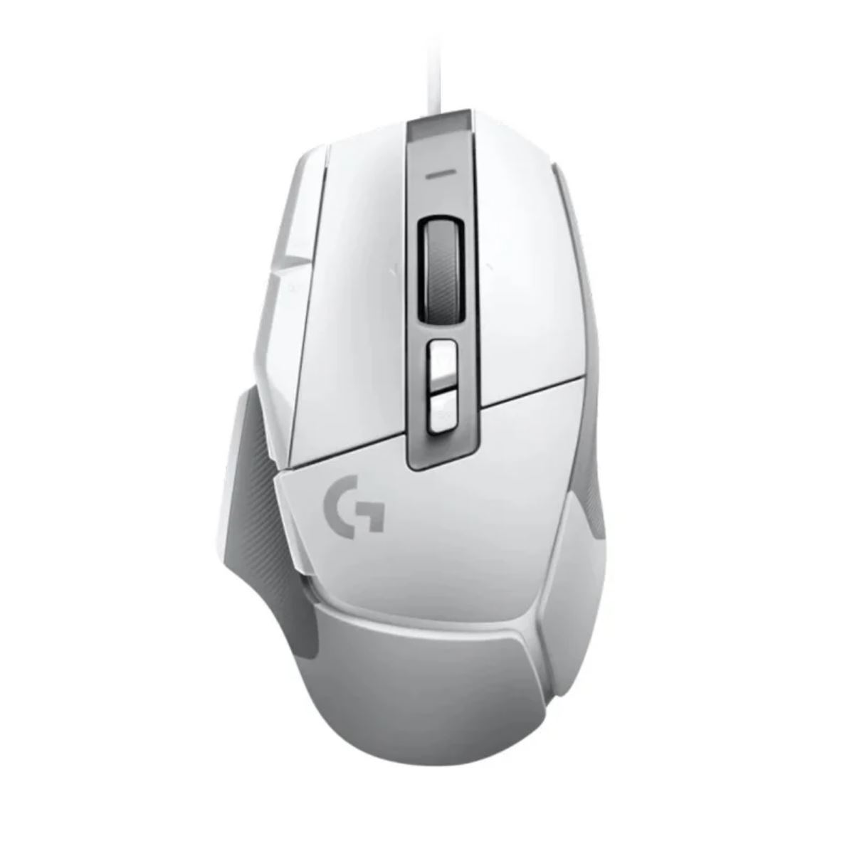 Logitech G502 X Wired Gaming Mouse White - LIGHTFORCE Optical-Mechanical Switches, HERO 25K Sensor, 89g Lightweight Design, 13 Programmable Buttons