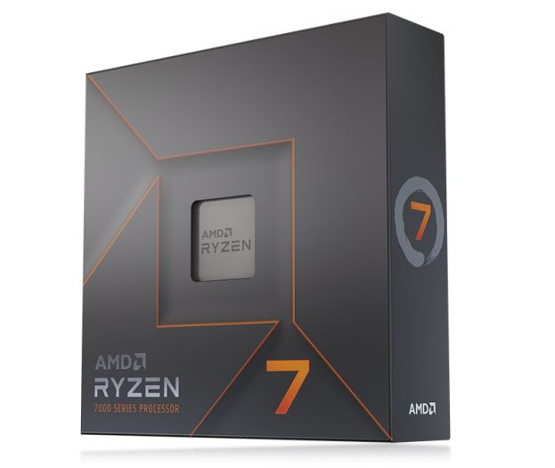 AMD Ryzen 7 7700X 8-Core Desktop Processor AM5 Socket Up to 5.4GHz Boost, DDR5 Support, No Cooler Included