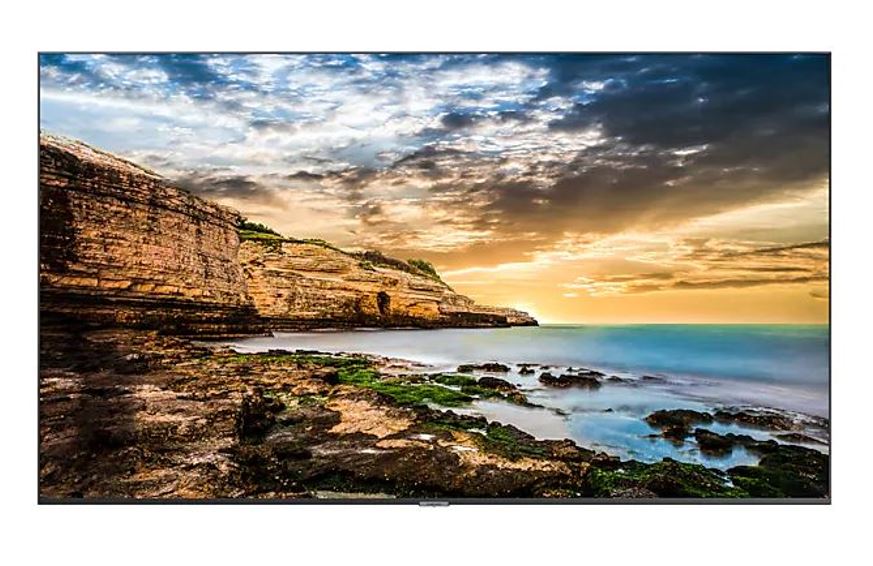 Samsung 50" QET Professional 4K UHD Digital Signage Display - 3840x2160, 8ms, 4000:1 Contrast, 16/7 Commercial Use, 2x HDMI, USB, LAN, Built-in Speakers, VESA Mount