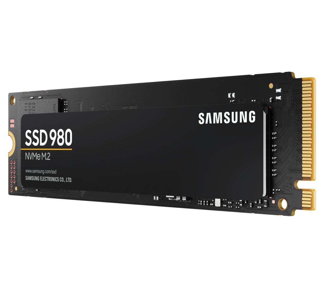 Samsung 980 1TB NVMe M.2 2280 PCIe Gen 3 SSD – 3500MB/s Read, 3000MB/s Write, 600TBW Endurance, AES 256-bit Encryption, 5-Year Warranty