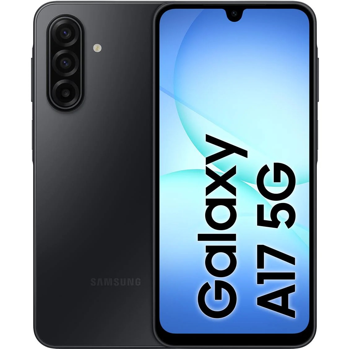 Samsung Galaxy A17 5G 128GB Black - 6.7" Super AMOLED FHD+ 90Hz, Octa-Core CPU, 50MP OIS Triple Camera, 4GB RAM, 5000mAh Battery, Dual SIM, IP54 Splash Resistant