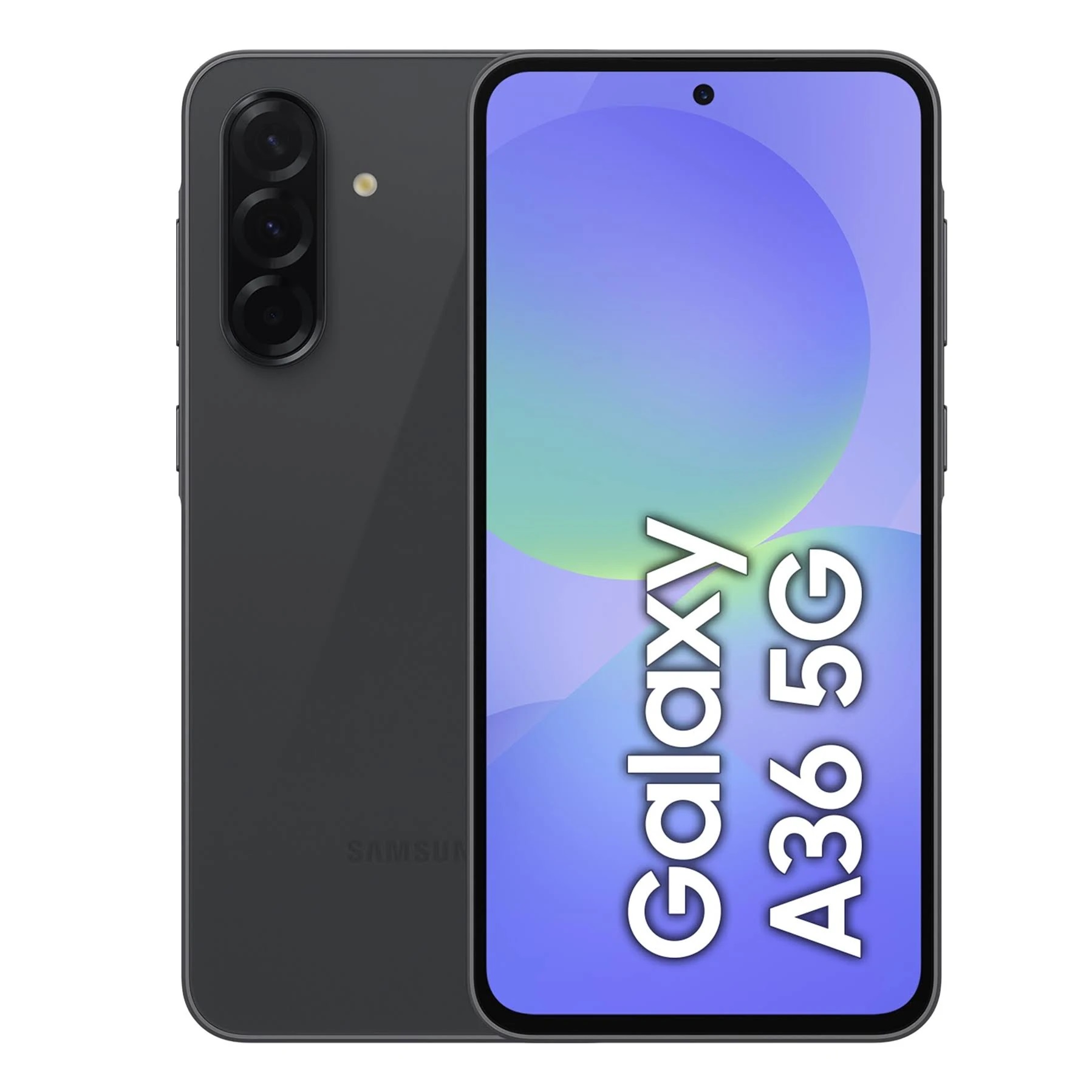 Samsung Galaxy A36 5G Smartphone 6.7-inch FHD+ AMOLED 120Hz, 6GB RAM, 128GB Storage, 50MP+8MP+5MP Cameras, 5000mAh Battery, IP67, Awesome Black AU Stock